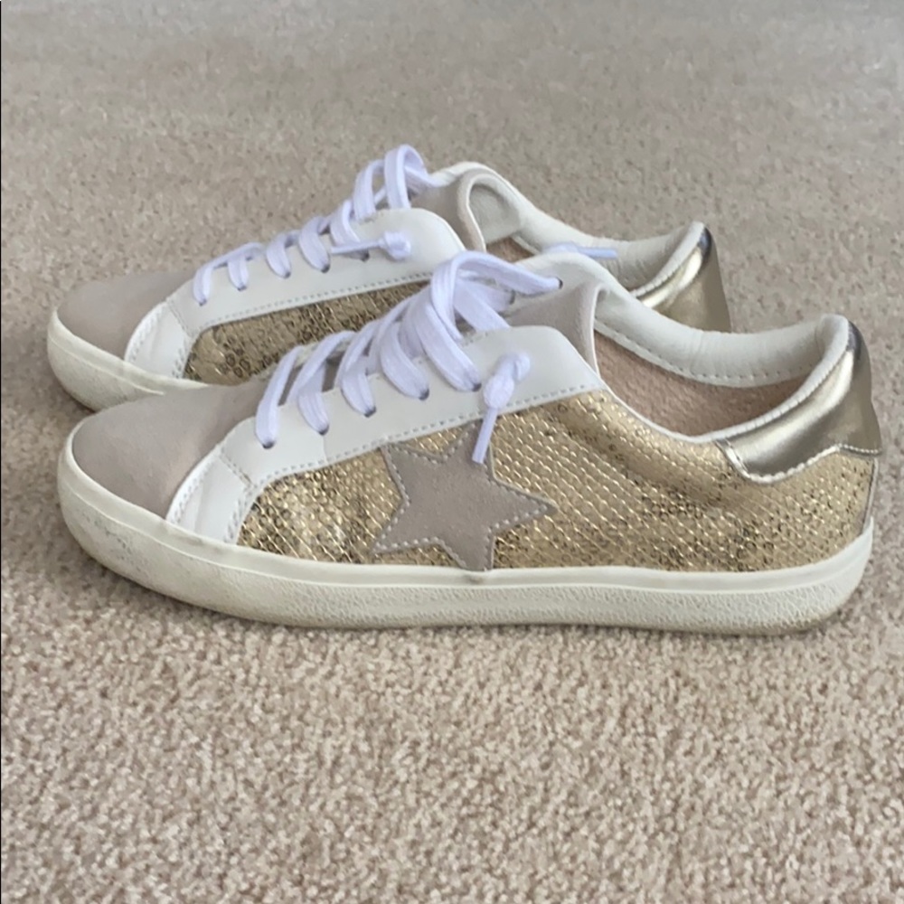 Sneakers- Snake gold star